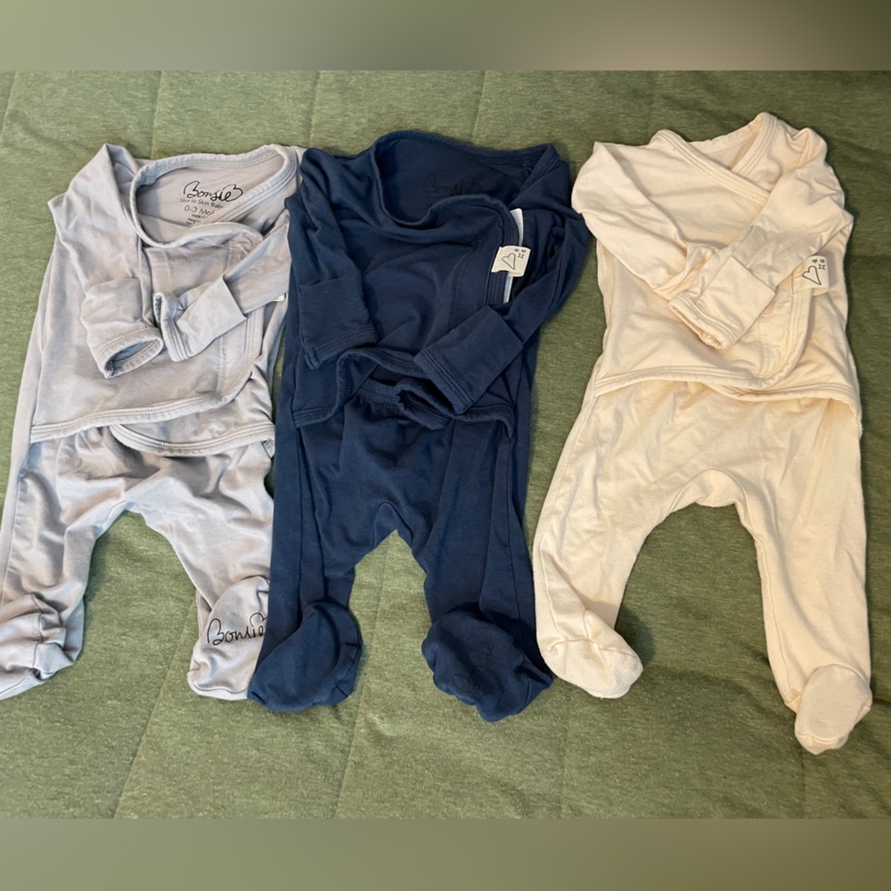 Bonsie set of 3 (1x newborn 2x 0-3 months)
